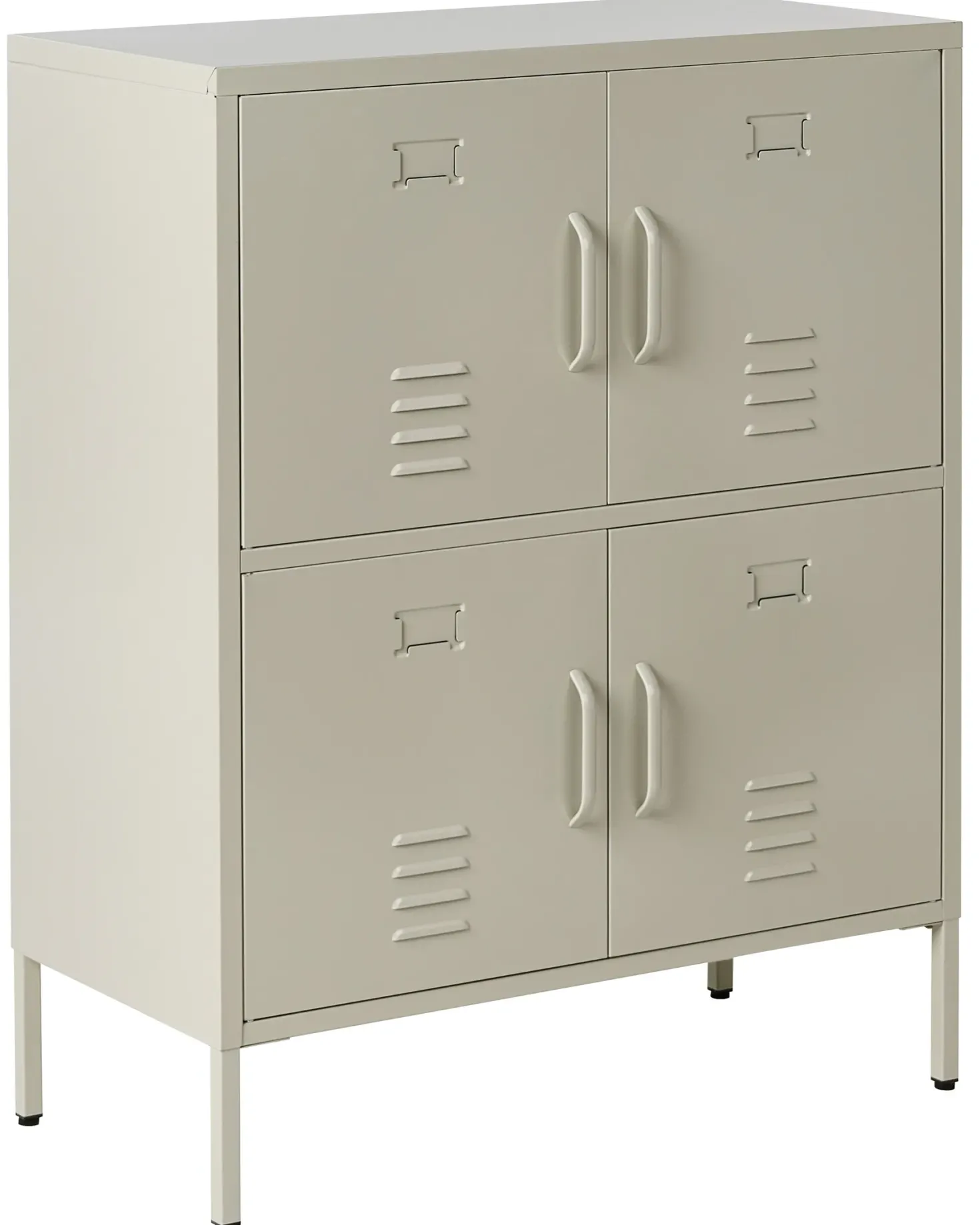 Kontorskab HOLBECK Metal Lys Beige