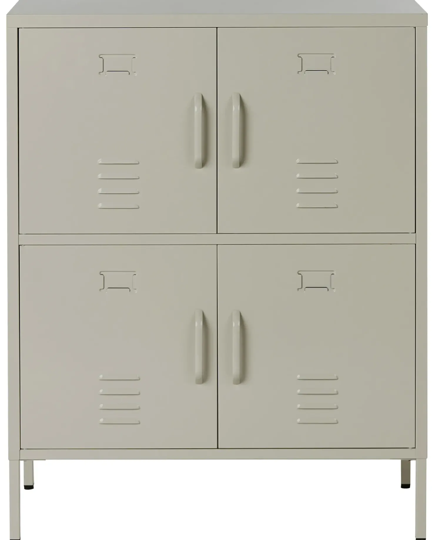 Kontorskab HOLBECK Metal Lys Beige