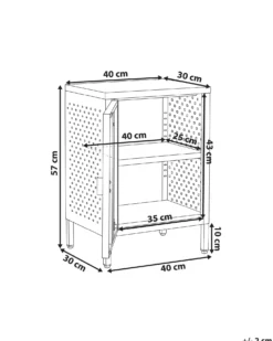 Kontorskab MATAUR Metal Sort