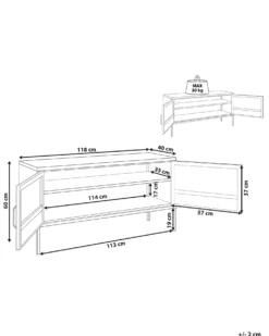 Kontorskab MORLEY Metal Sort