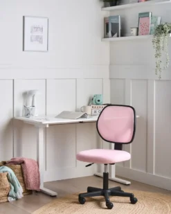 Kontorstol JOYFUL Pastellrosa