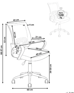 Kontorstol SOLID Sort