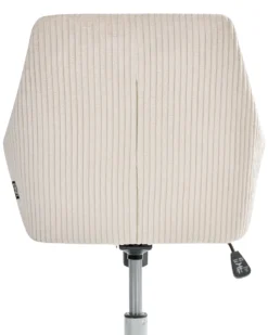 Kontorstol WELLSTON Fløjl Lys Beige