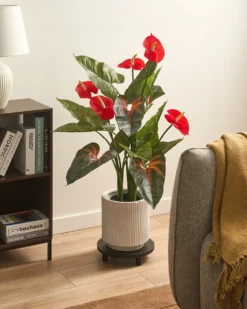 Kunstig plante ANTHURIUM 95 cm Grøn