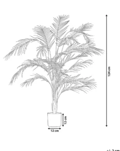 Kunstig plante ARECA PALM 124 cm Grøn