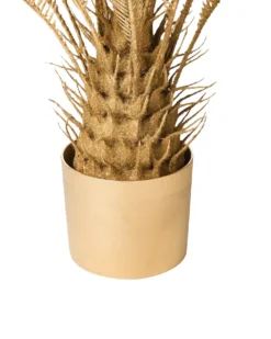 Kunstig plante ARECA PALM TREE 70 cm Guld