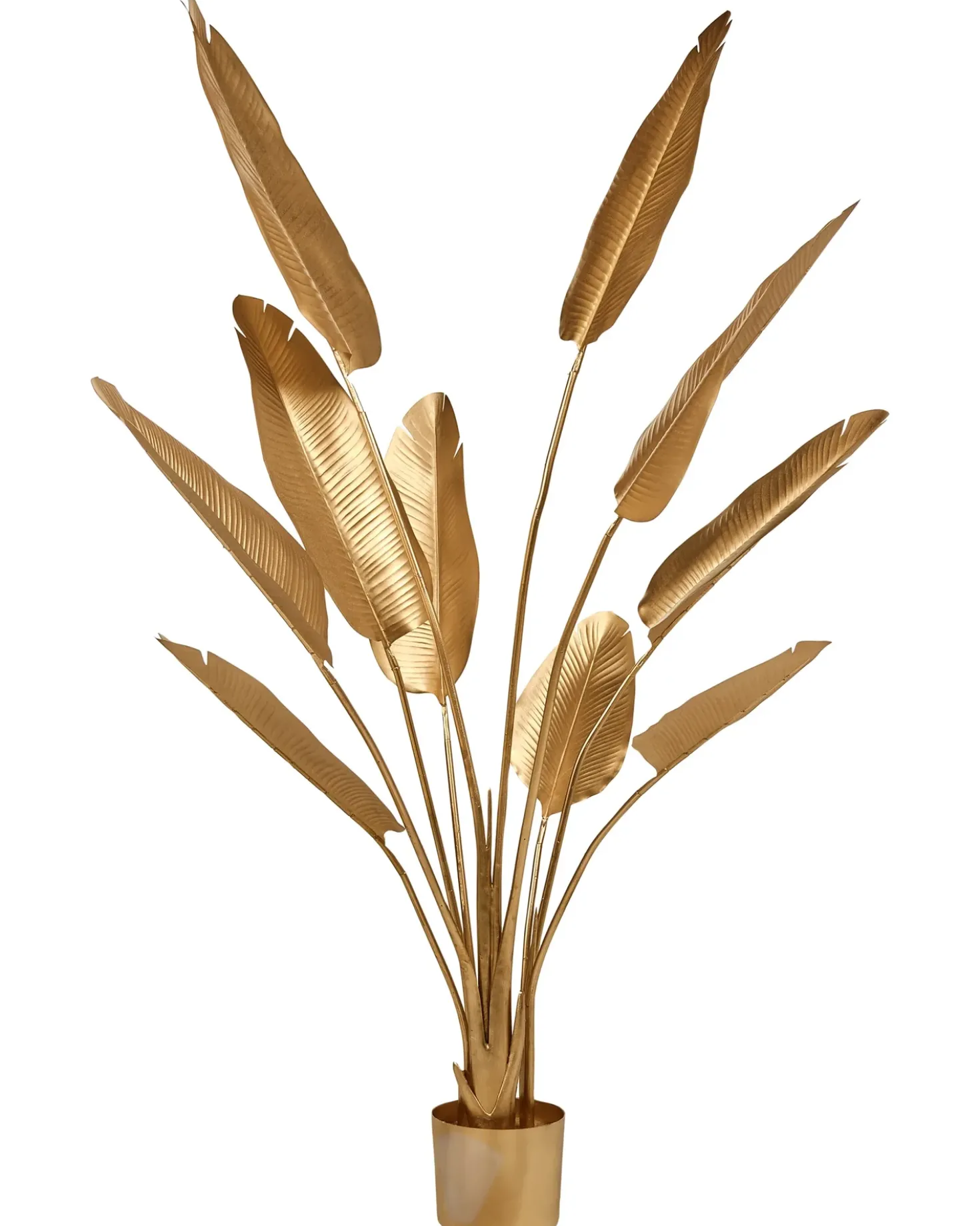 Kunstig plante BANANA TREE 162 cm Guld