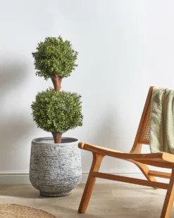 Kunstig plante BUXUS BALL TREE 92 cm Grøn