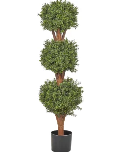 Kunstig plante BUXUS BALL TREE 120 cm Grøn