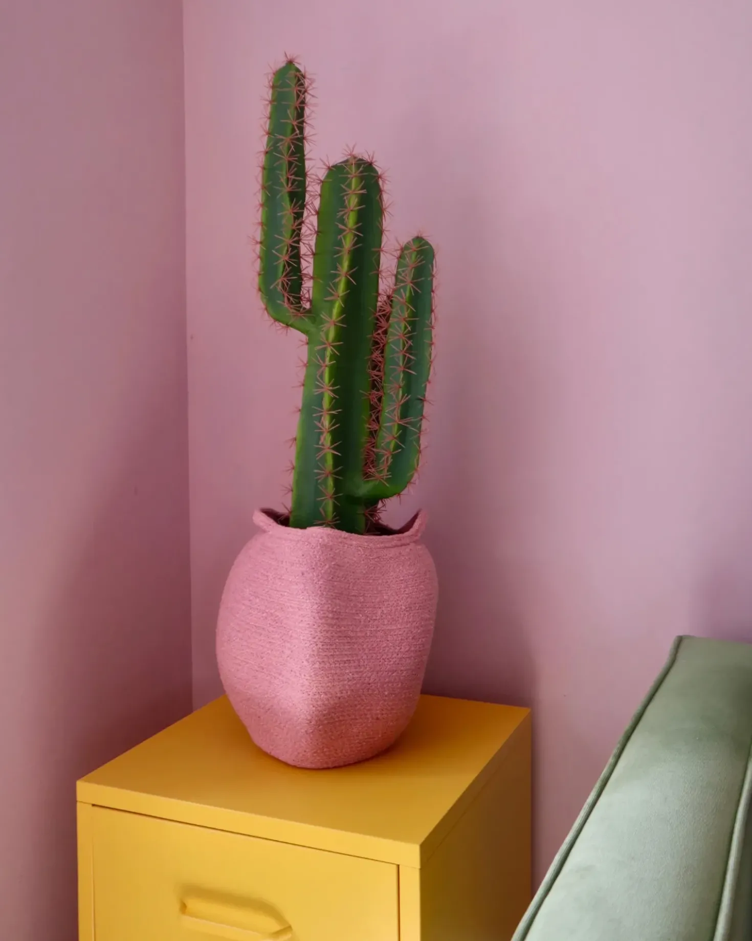 Kunstig plante CACTUS 78 cm Grøn