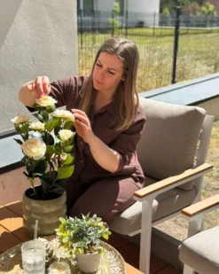 Kunstig plante CAMELLIA 60 cm Grøn