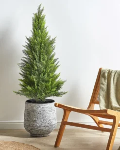 Kunstig plante CEDAR TREE 120 cm Grøn