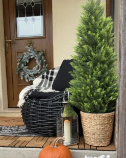 Kunstig plante CEDAR TREE 120 cm Grøn