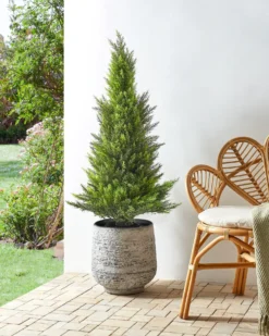 Kunstig plante CEDAR TREE 120 cm Grøn