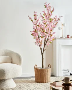 Kunstig plante CHERRY TREE 180 cm Lyserød