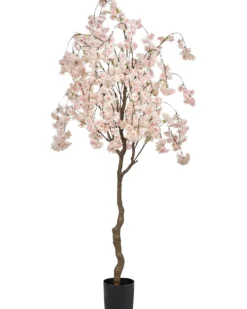 Kunstig plante CHERRY TREE 190 cm Lyserød