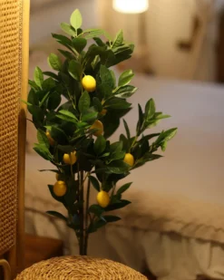 Kunstig plante LEMON TREE 105 cm Grøn