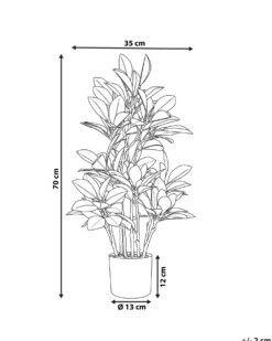 Kunstig plante MAGNOLIA 70 cm Grøn