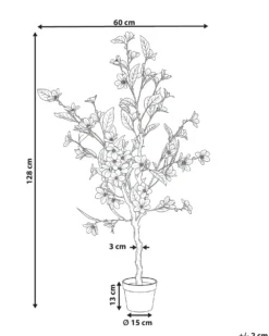 Kunstig plante MAGNOLIA TREE 128 cm Grøn