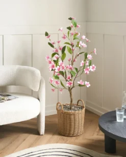 Kunstig plante MAGNOLIA TREE 128 cm Grøn