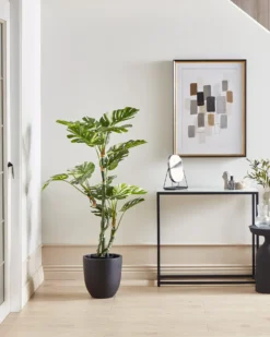 Kunstig plante MONSTERA PLANT 135 cm Grøn
