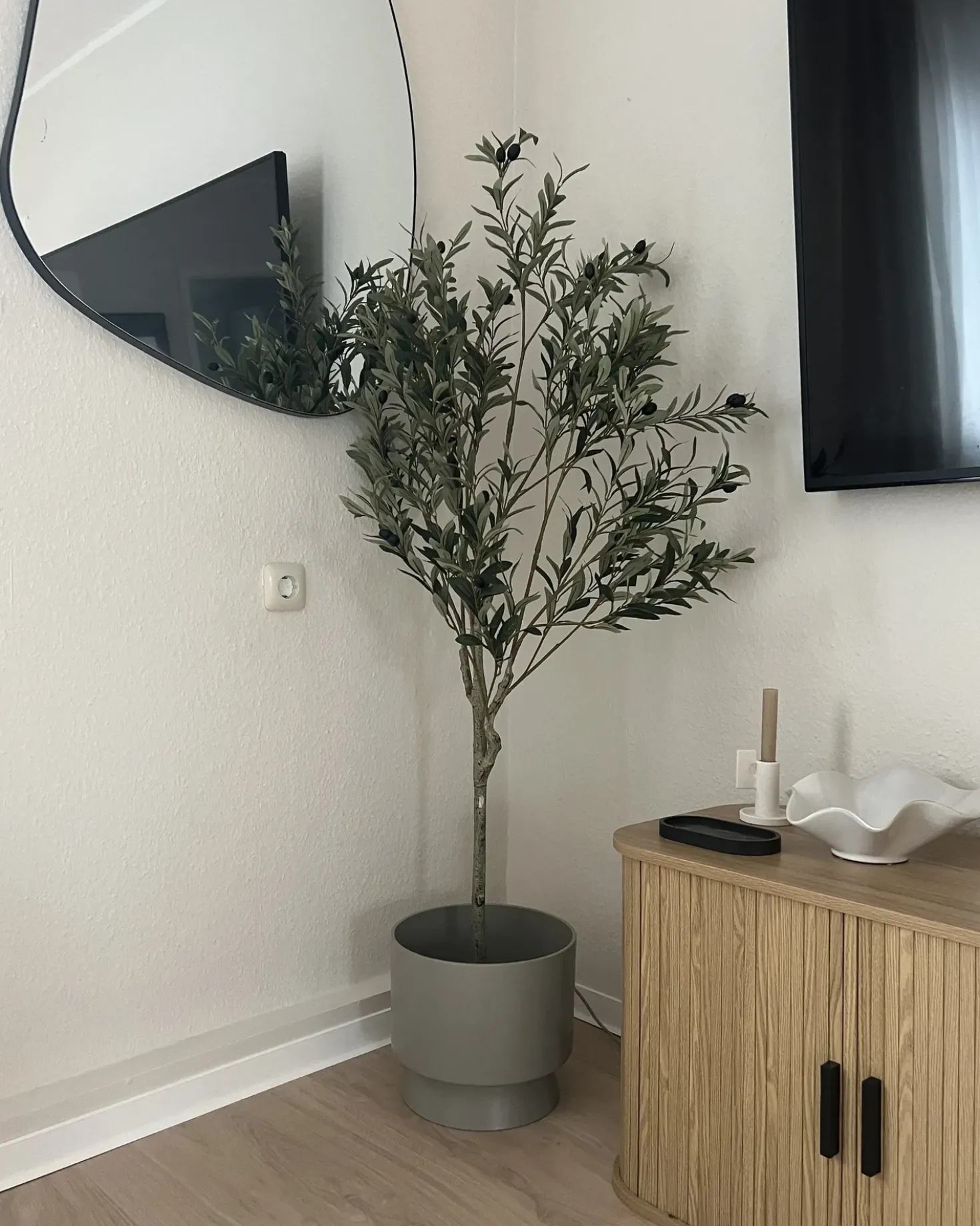 Kunstig plante OLIVE TREE 153 cm Grøn