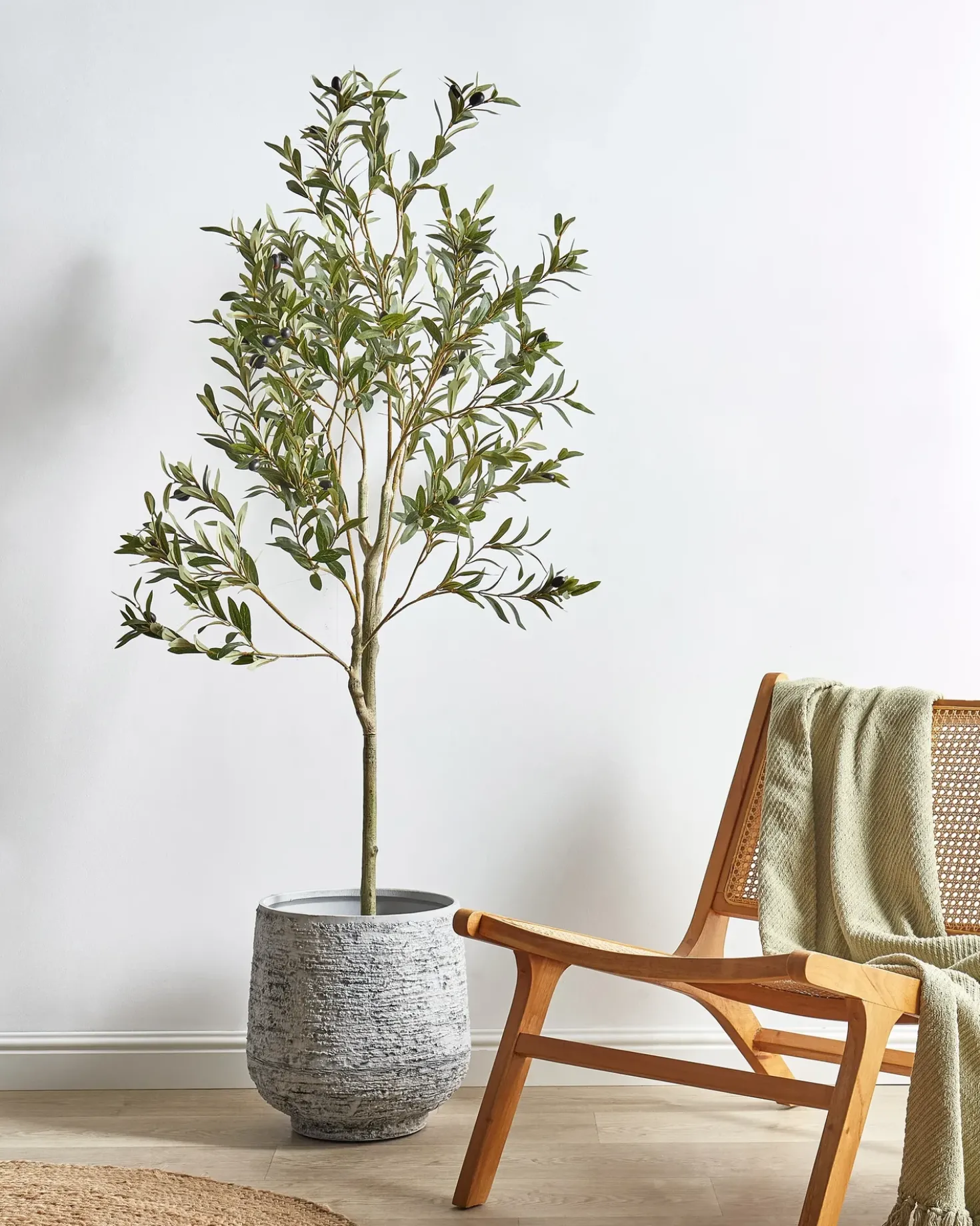 Kunstig plante OLIVE TREE 153 cm Grøn