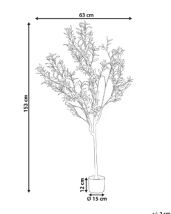 Kunstig plante OLIVE TREE 153 cm Grøn