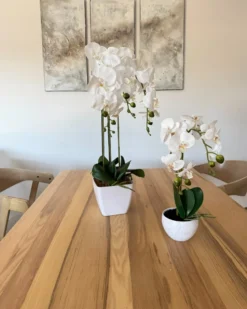 Kunstig plante ORCHID 59 cm Hvid