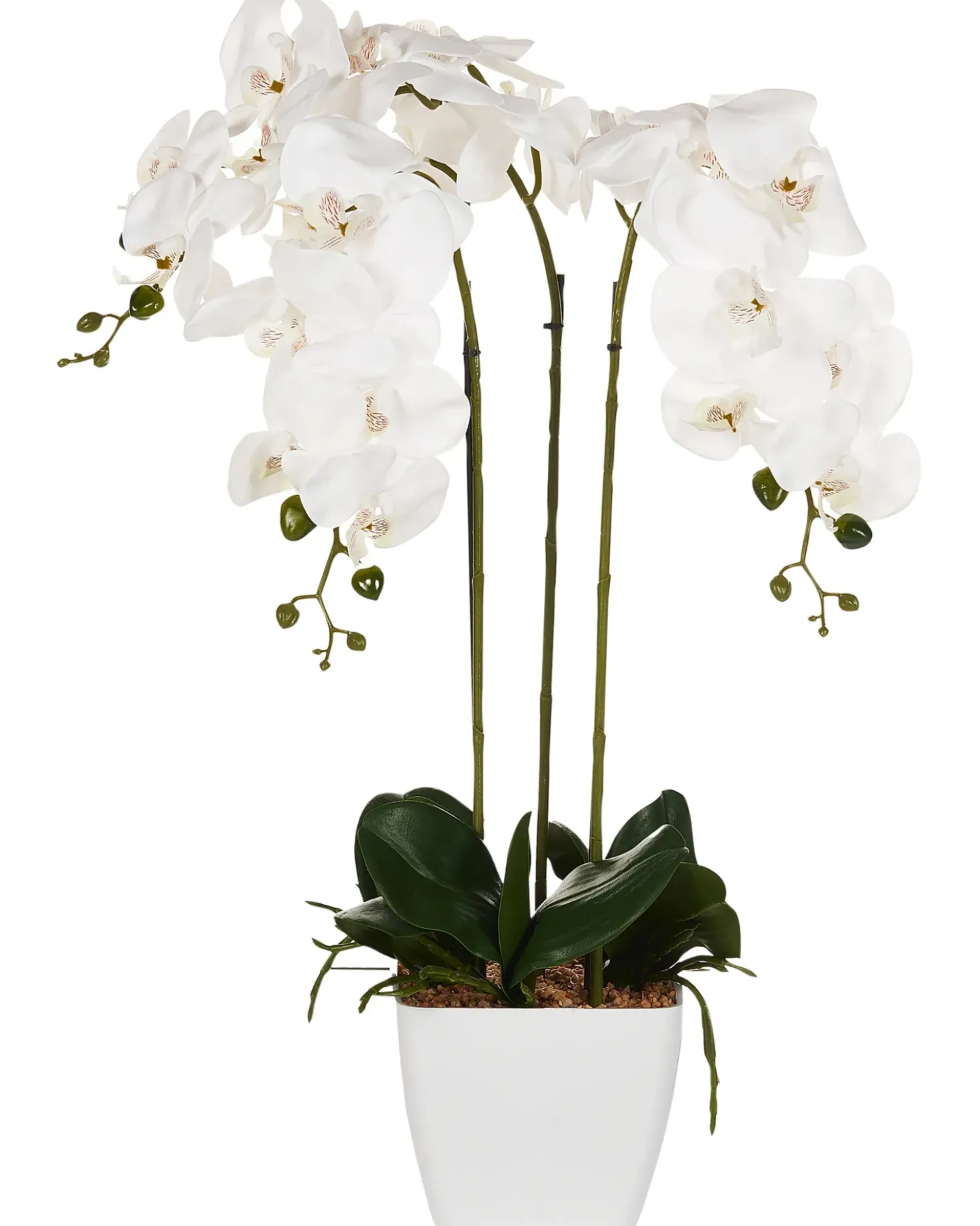Kunstig plante ORCHID 59 cm Hvid