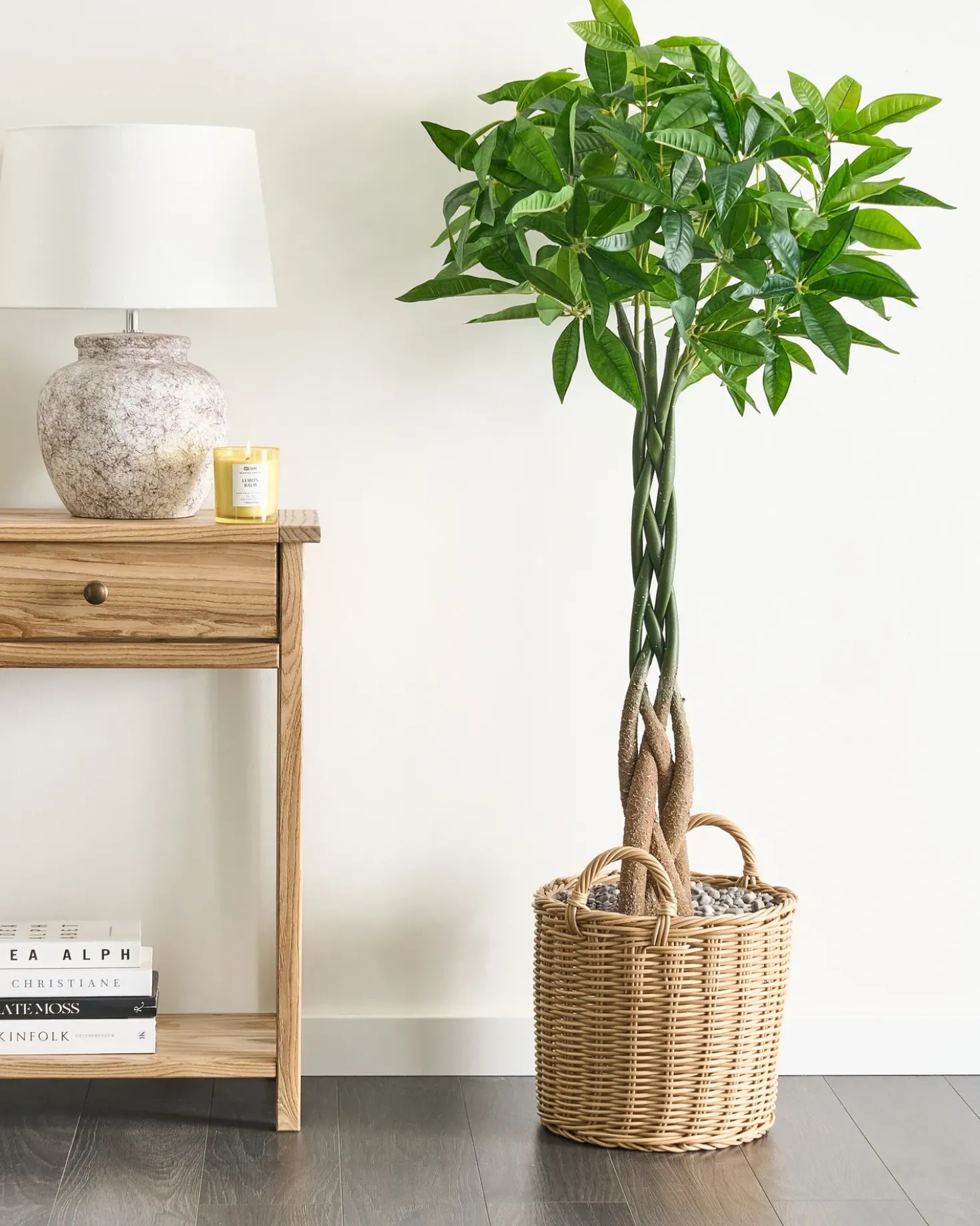 Kunstig plante PACHIRA TREE 120 cm Grøn