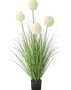 Kunstig plante SNOWBALL BUSH 120 cm Hvid