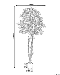 Kunstig plante UMBRELLA TREE 175 cm Grøn