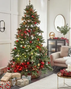 Kunstigt juletræ HUXLEY 240 cm Grøn