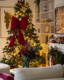 Kunstigt juletræ HUXLEY 240 cm Grøn