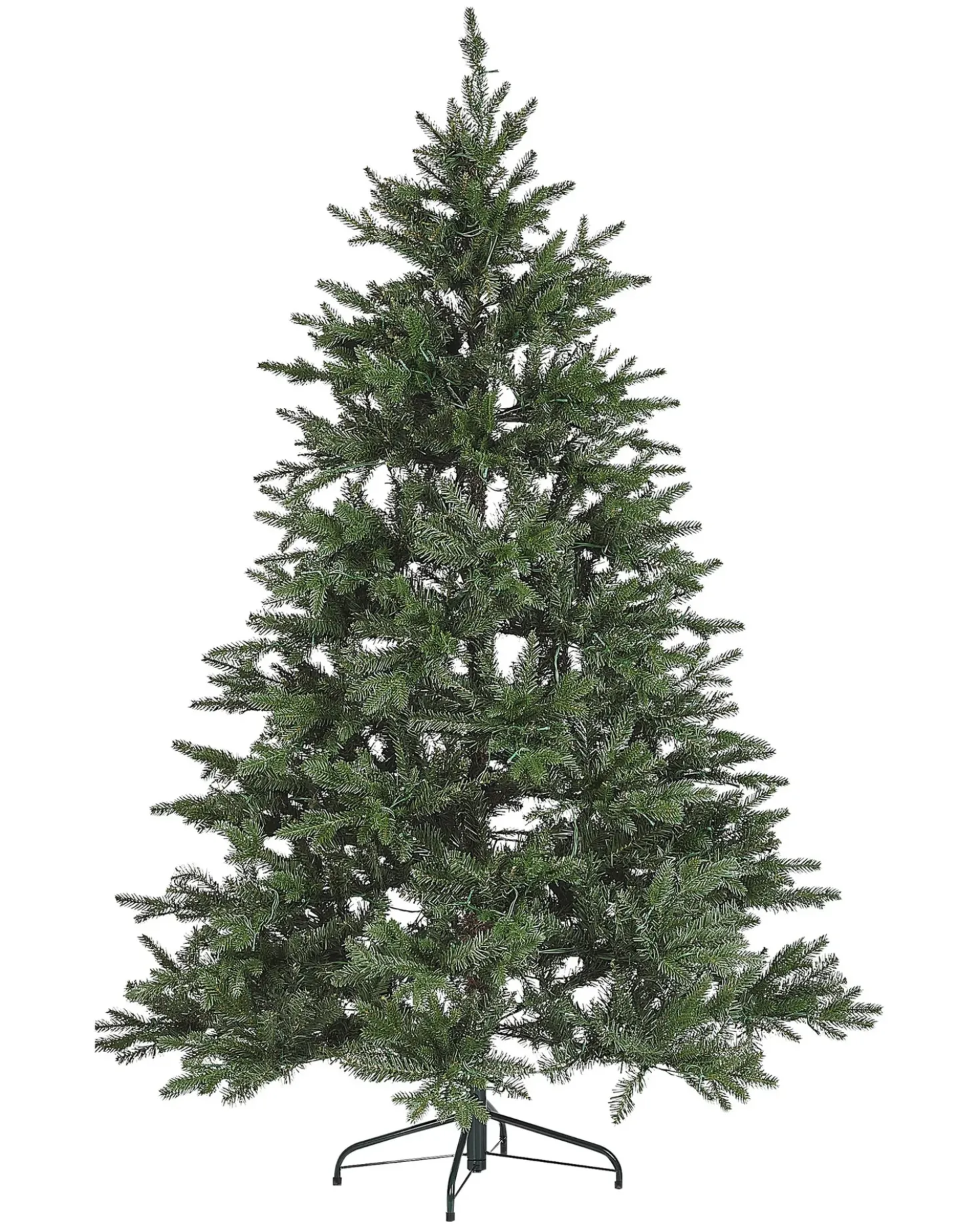 Kunstigt juletræ LED FIDDLE 180 cm Grøn
