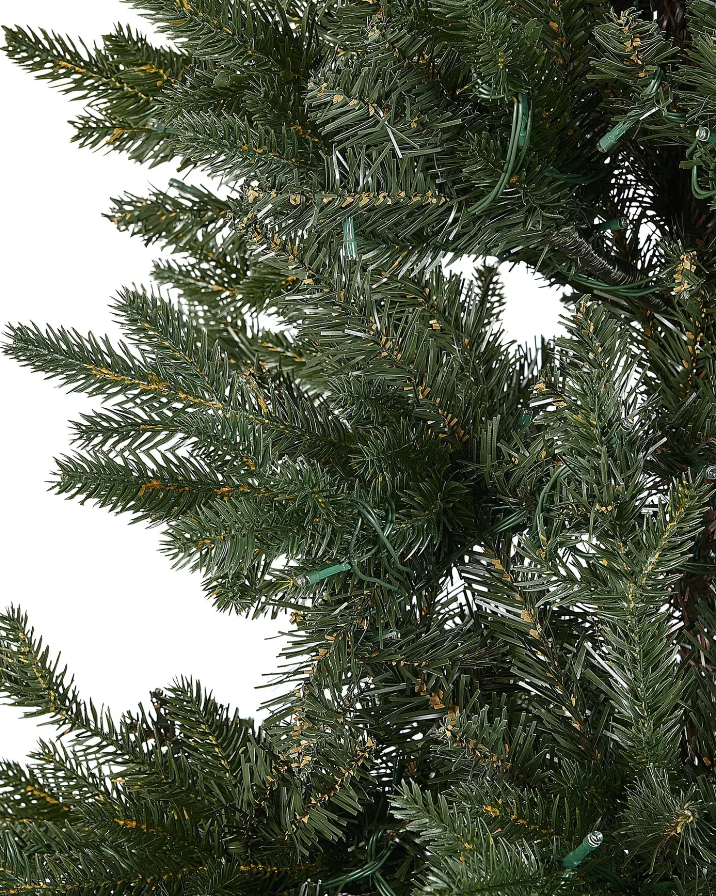 Kunstigt juletræ LED FIDDLE 180 cm Grøn