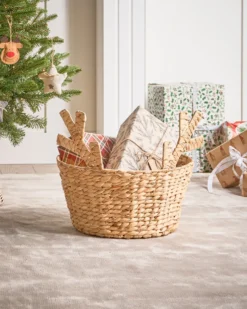 Kurv RENNE Vandhyacint Naturlig