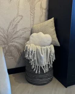 Kurv YERKOY Bomuld Sort