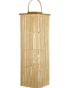 Lanterne BALABAC Bambus 88 cm Lysebrun