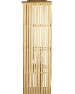 Lanterne BALABAC Bambus 88 cm Lysebrun