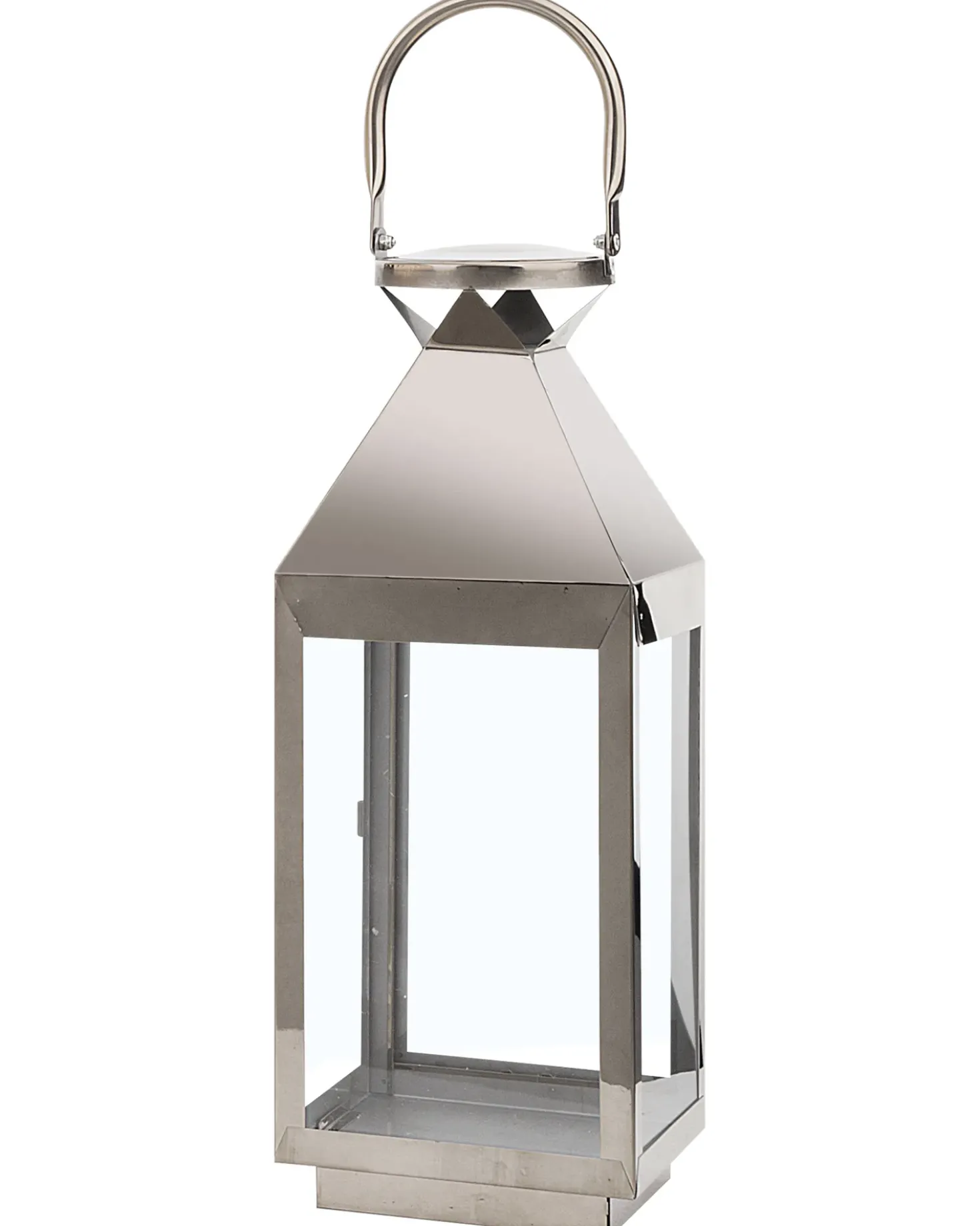 Lanterne BALI Rustfrit stål 40 cm Sølv