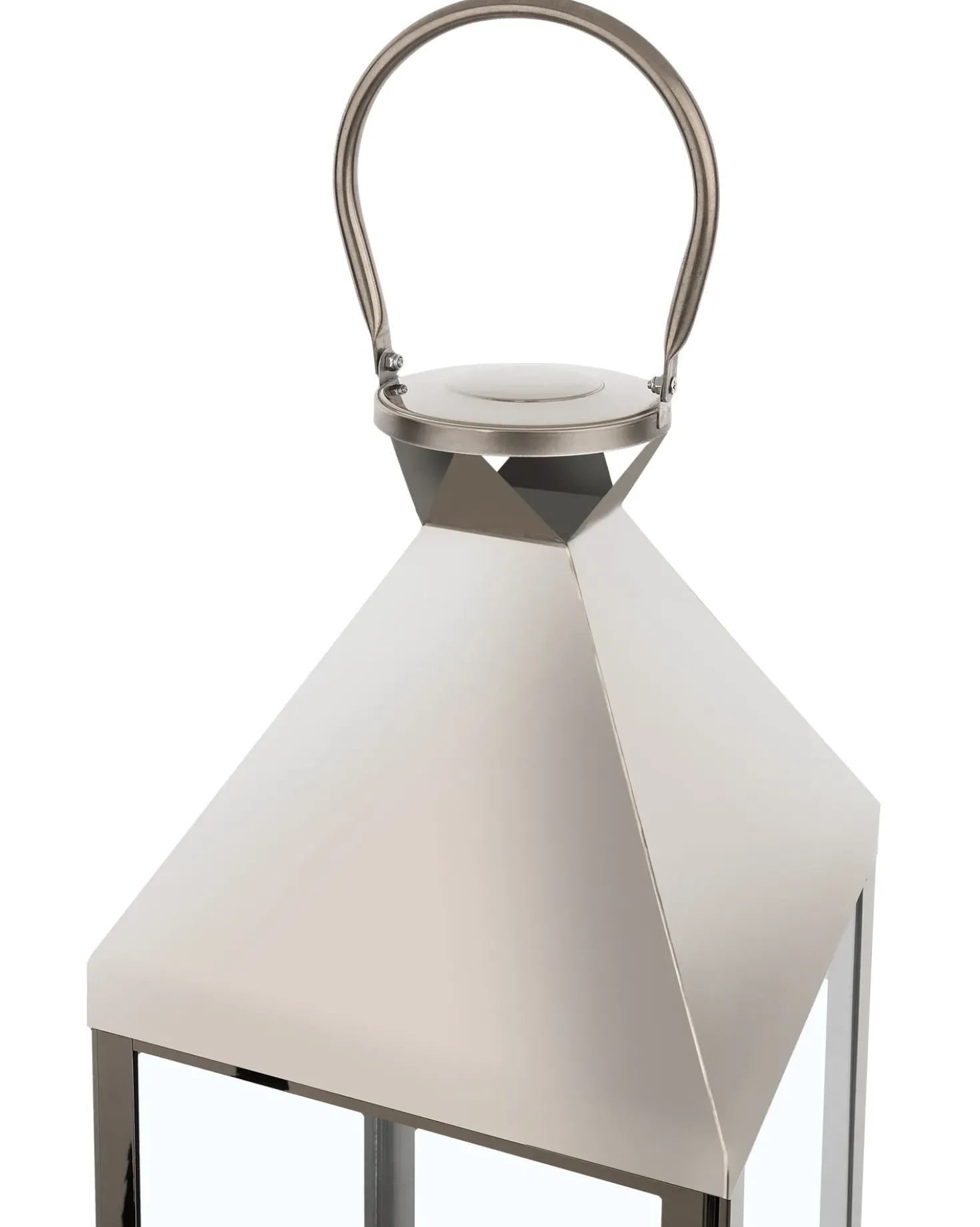 Lanterne BALI Rustfrit stål 40 cm Sølv