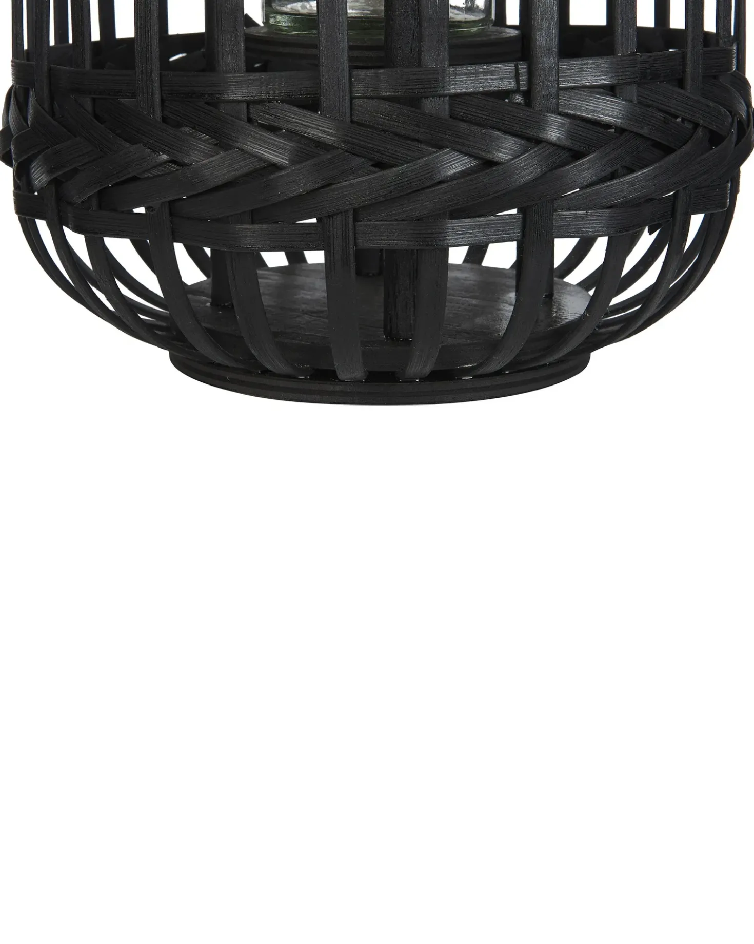 Lanterne BORACAY Bambus 30 cm Sort