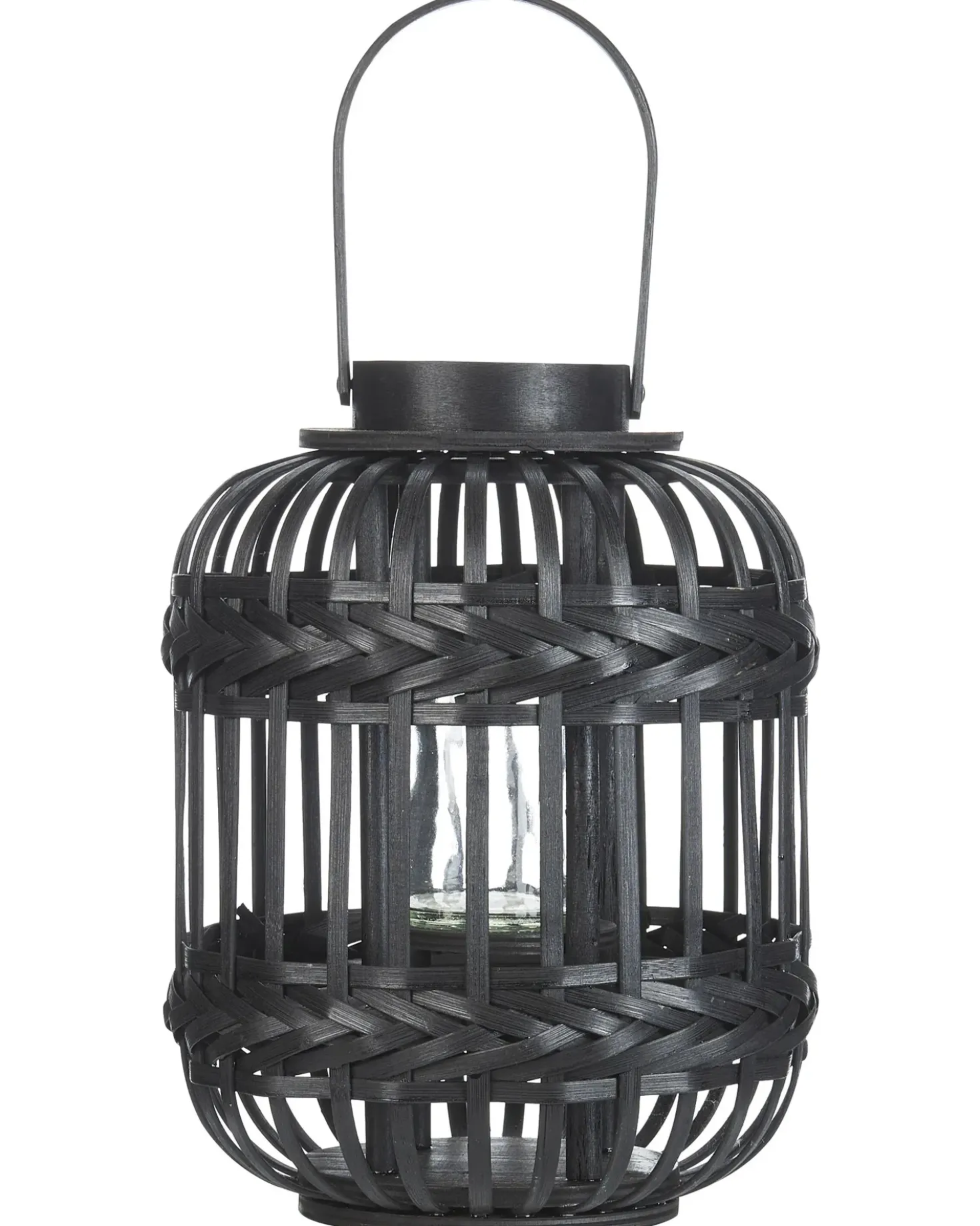 Lanterne BORACAY Bambus 30 cm Sort