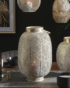 Lanterne LANTAU Metal 40 cm Guld