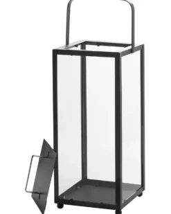 Lanterne LEPAR Metal 53 cm Sort