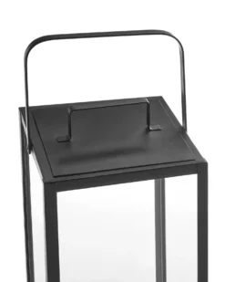 Lanterne LEPAR Metal 53 cm Sort