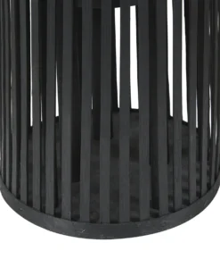 Lanterne LUZON Piletræ 80 cm Sort