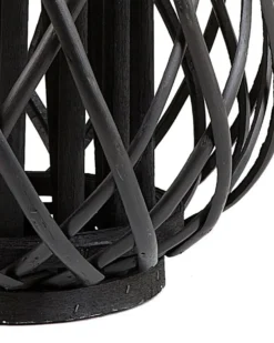 Lanterne MAURITIUS Piletræ 30 cm Sort